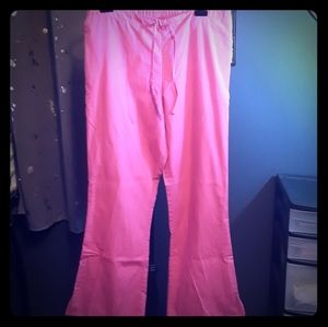 Cherokee Hot Pink Scrub Pants